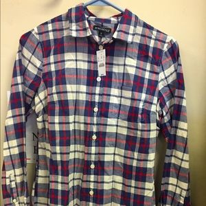 J Crew Mercantile long sleeve blouse